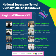 Regional Win - National Secondary School Culinary Challenge